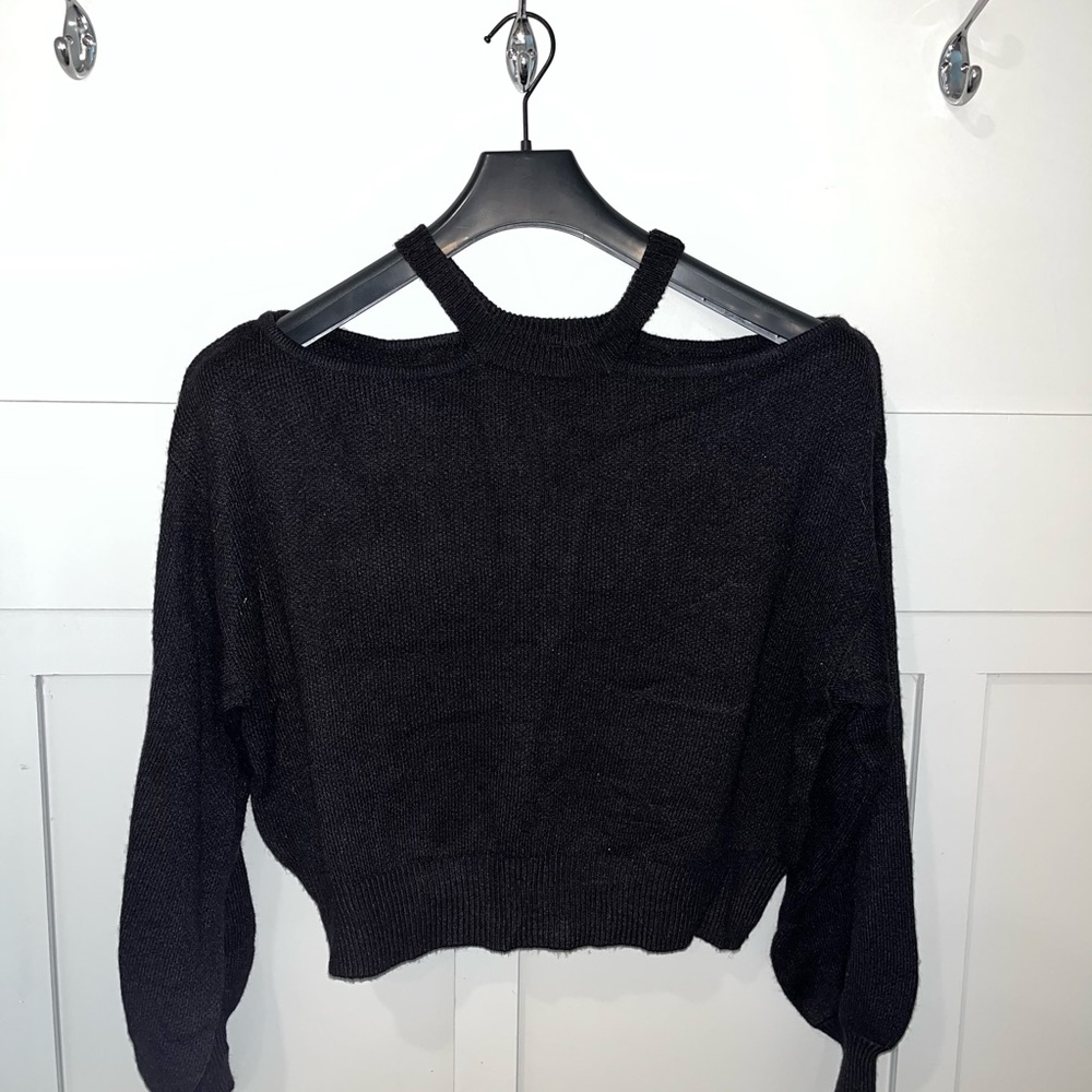 Black sweater